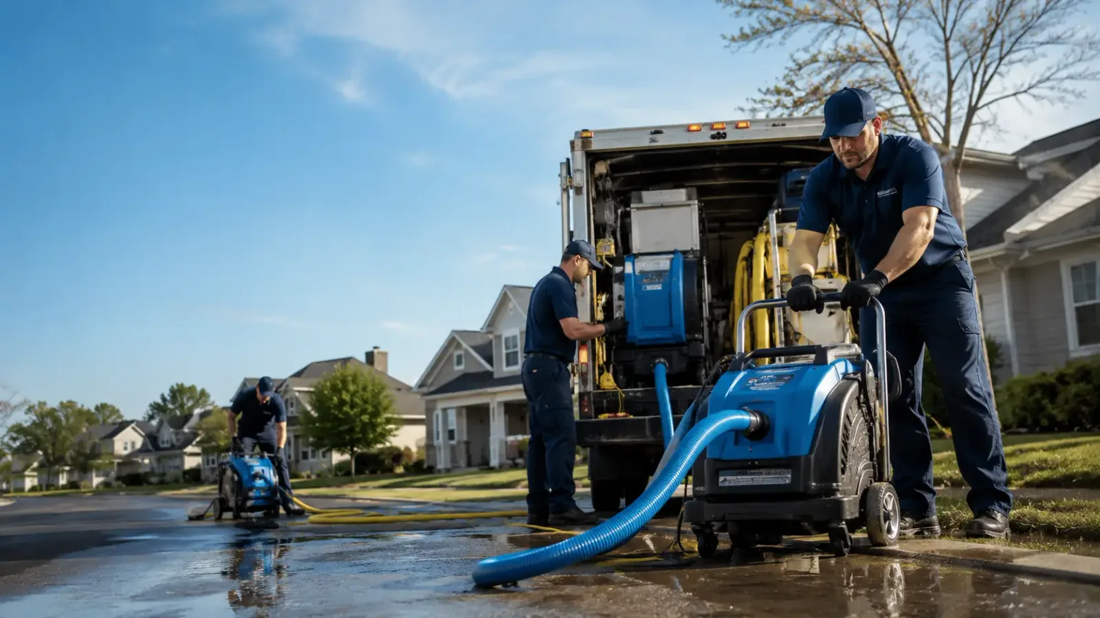 Flood Damage Cleanup in Pine Grove, WV